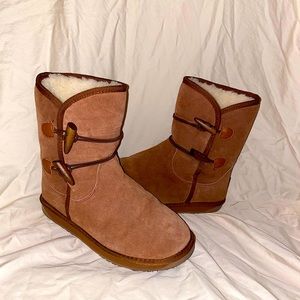 Suede & Wool BooRoo Winter Boots